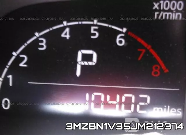 3MZBN1V35JM212374 фото 8