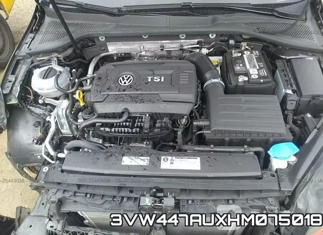 3VW447AUXHM075018 фото 2