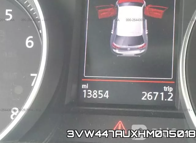 3VW447AUXHM075018 фото 8