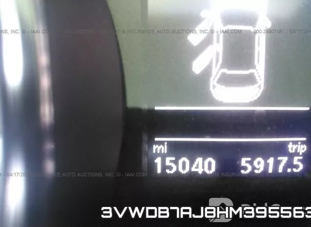 3VWDB7AJ8HM395563 фото 8