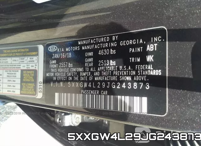 5XXGW4L29JG243873 фото 10