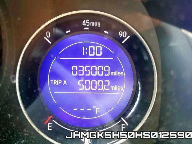 JHMGK5H50HS012590 фото 9