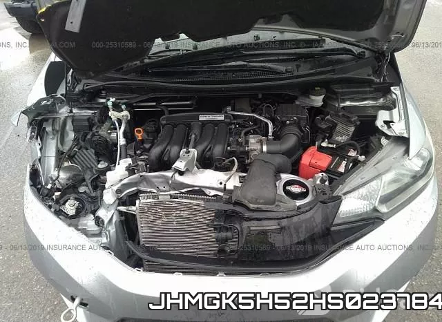 JHMGK5H52HS023784 фото 2