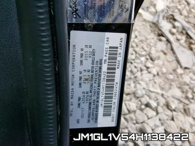 JM1GL1V54H1138422 фото 2