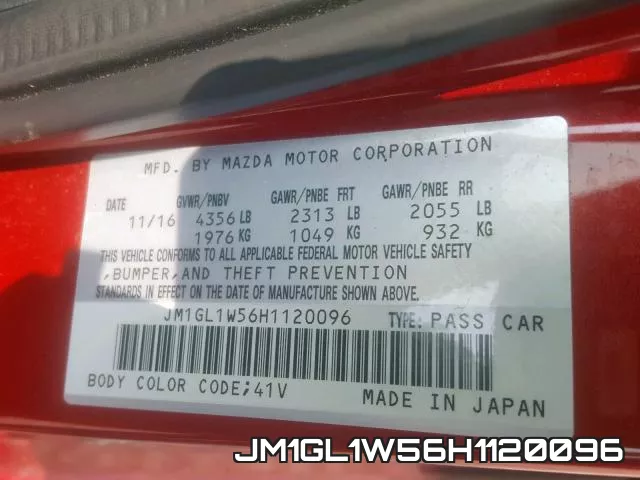 JM1GL1W56H1120096 фото 2