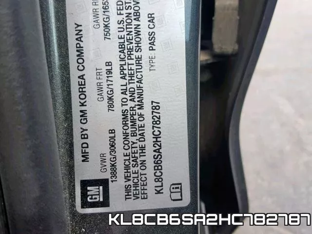KL8CB6SA2HC782787 фото 2