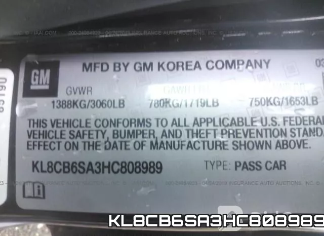 KL8CB6SA3HC808989 фото 10