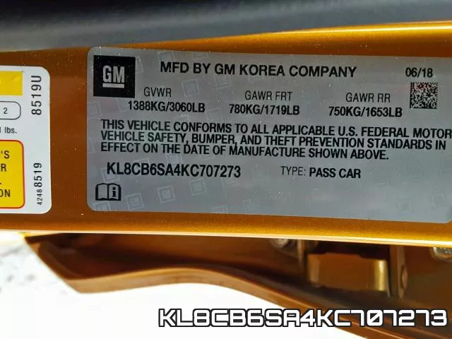 KL8CB6SA4KC707273 фото 2