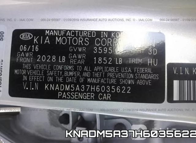 KNADM5A37H6035622 фото 10