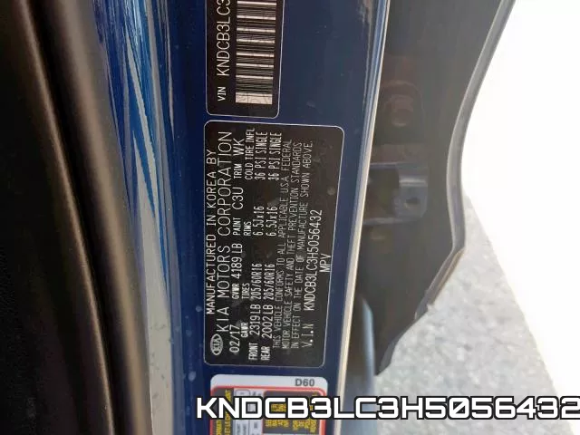 KNDCB3LC3H5056432 фото 2
