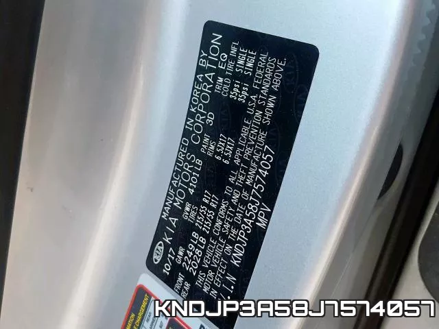 KNDJP3A58J7574057 фото 2