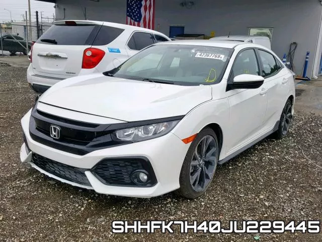 SHHFK7H40JU229445 фото 3