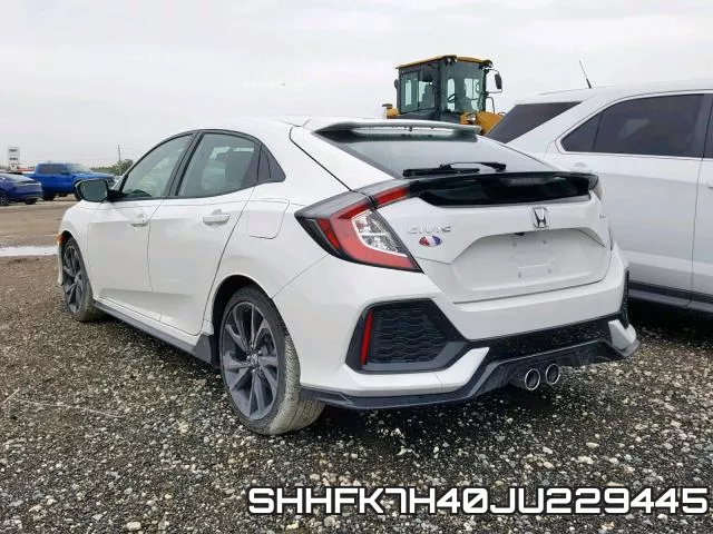 SHHFK7H40JU229445 фото 4