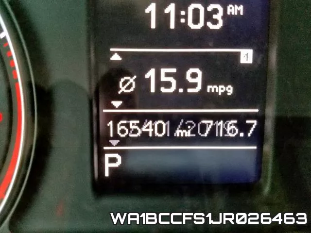 WA1BCCFS1JR026463 фото 9