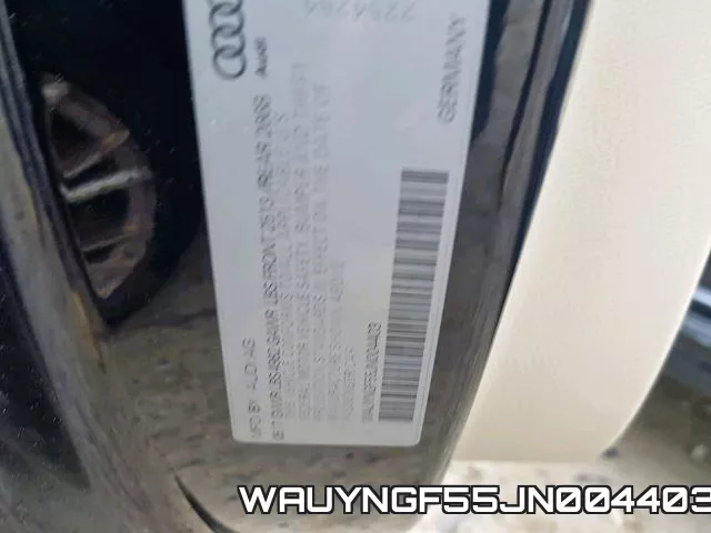 WAUYNGF55JN004403 фото 2