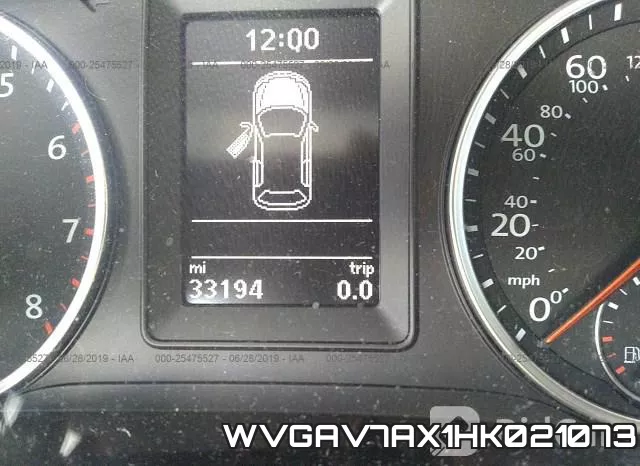 WVGAV7AX1HK021073 фото 7