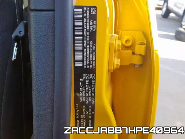 ZACCJABB7HPE40964 фото 2