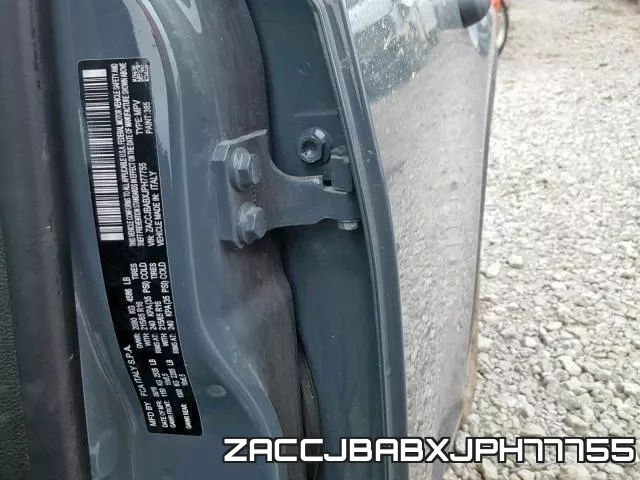 ZACCJBABXJPH77755 фото 2