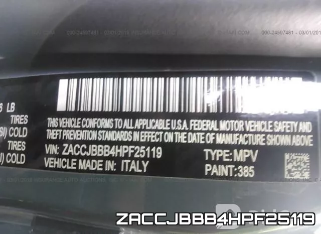 ZACCJBBB4HPF25119 фото 10