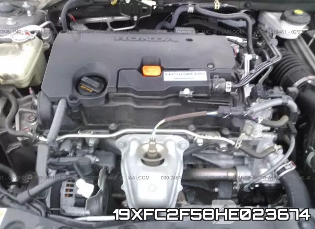19XFC2F58HE023674 фото 2
