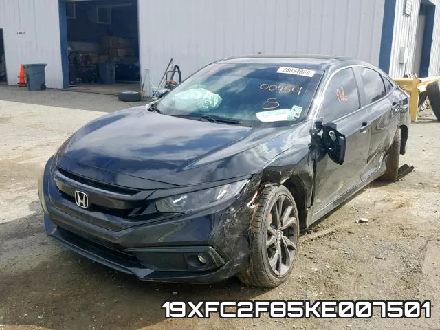 19XFC2F85KE007501 фото 3