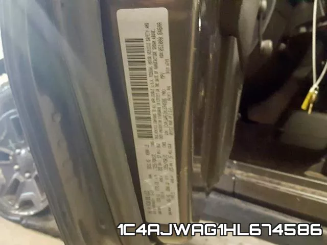 1C4AJWAG1HL674586 фото 2