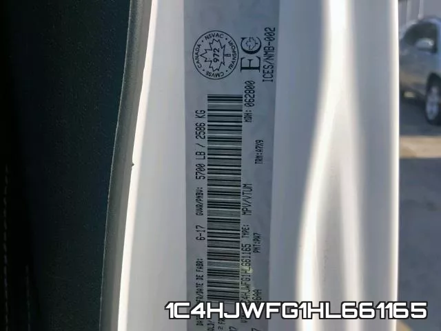 1C4HJWFG1HL661165 фото 2