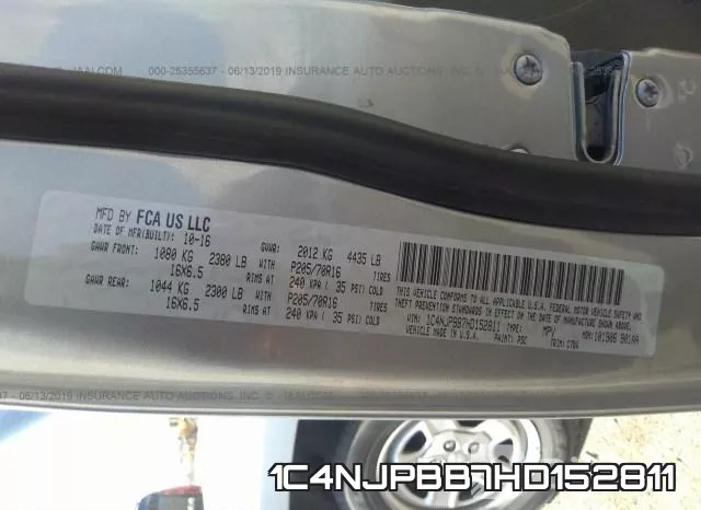 1C4NJPBB7HD152811 фото 10