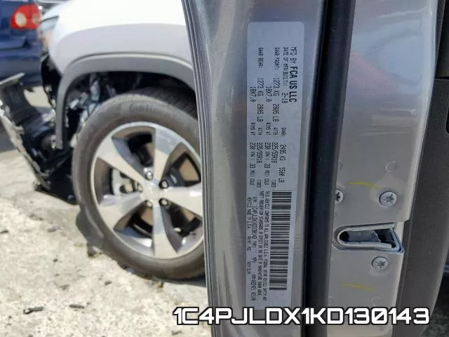 1C4PJLDX1KD130143 фото 2
