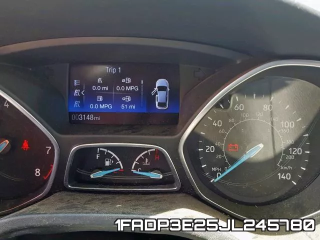 1FADP3E25JL245780 фото 9