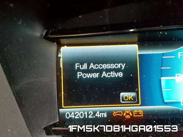 1FM5K7D81HGA01553 фото 9