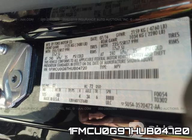 1FMCU0G97HUB04720 фото 10