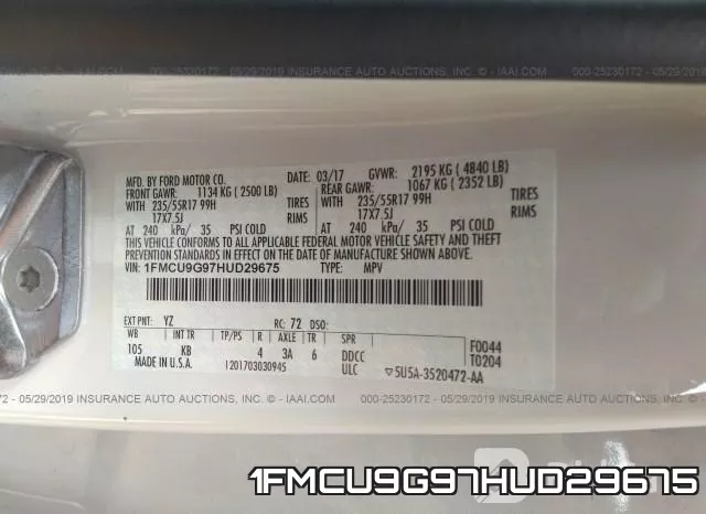 1FMCU9G97HUD29675 фото 10