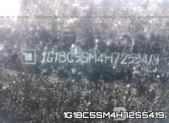 1G1BC5SM4H7255419 фото 10
