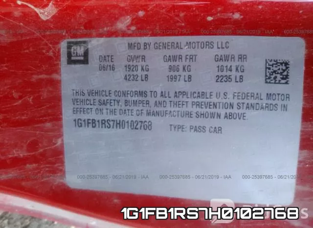 1G1FB1RS7H0102768 фото 10