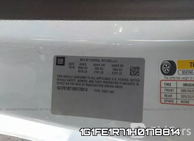 1G1FE1R71H0178814 фото 10