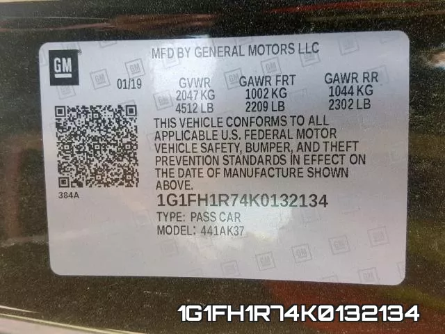 1G1FH1R74K0132134 фото 2
