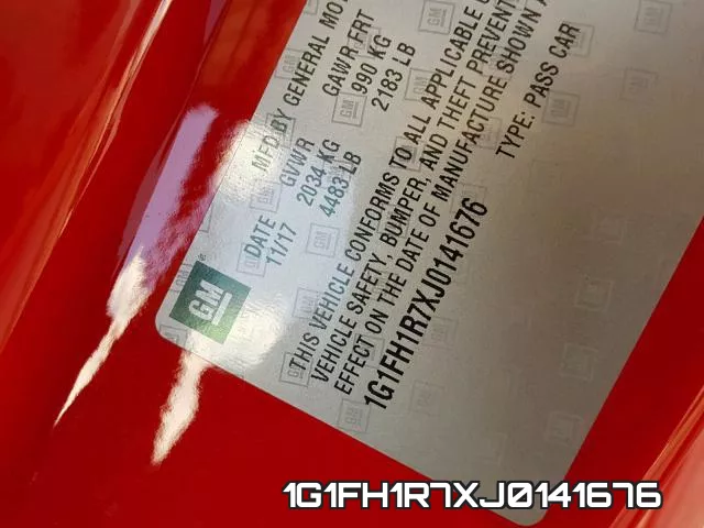 1G1FH1R7XJ0141676 фото 2