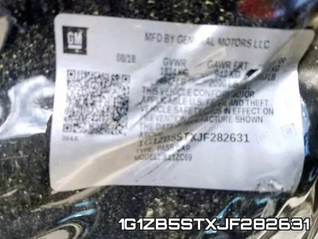 1G1ZB5STXJF282631 фото 2