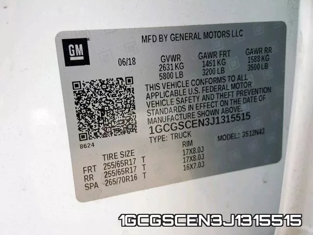 1GCGSCEN3J1315515 фото 2