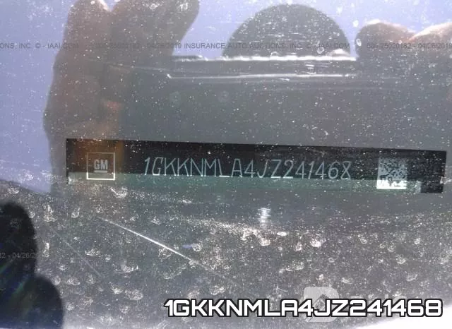 1GKKNMLA4JZ241468 фото 10