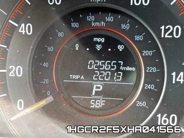 1HGCR2F5XHA041566 фото 9