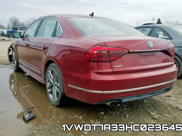 1VWDT7A33HC023645 фото 4