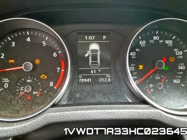 1VWDT7A33HC023645 фото 9