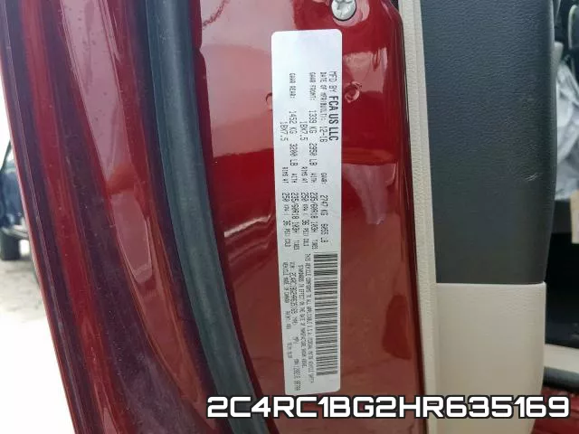 2C4RC1BG2HR635169 фото 2