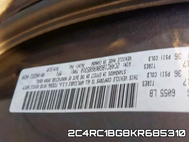 2C4RC1BG8KR685310 фото 2