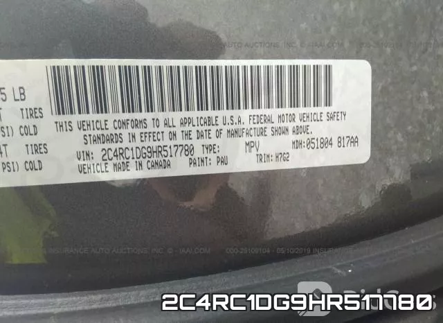 2C4RC1DG9HR517780 фото 10