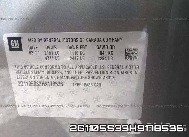 2G1105S33H9178536 фото 10