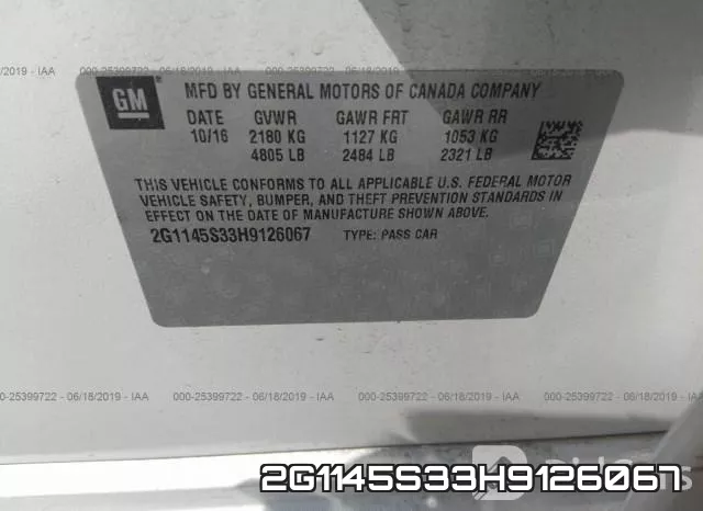 2G1145S33H9126067 фото 8