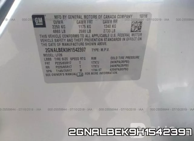 2GNALBEK9H1542397 фото 10